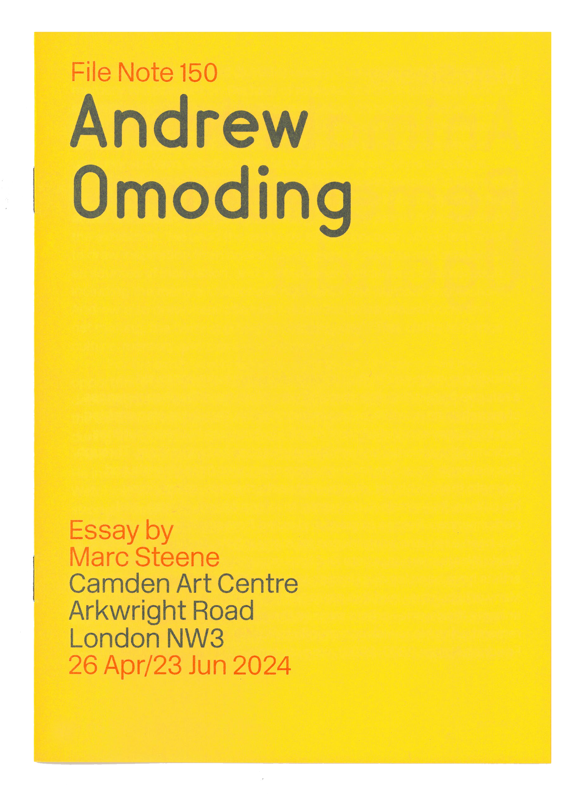 File Note 150, Andrew Omoding