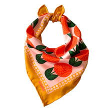 Load image into Gallery viewer, Orange Dahlia Scarf
