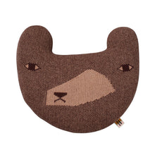 Load image into Gallery viewer, Knitted Bear Cushion
