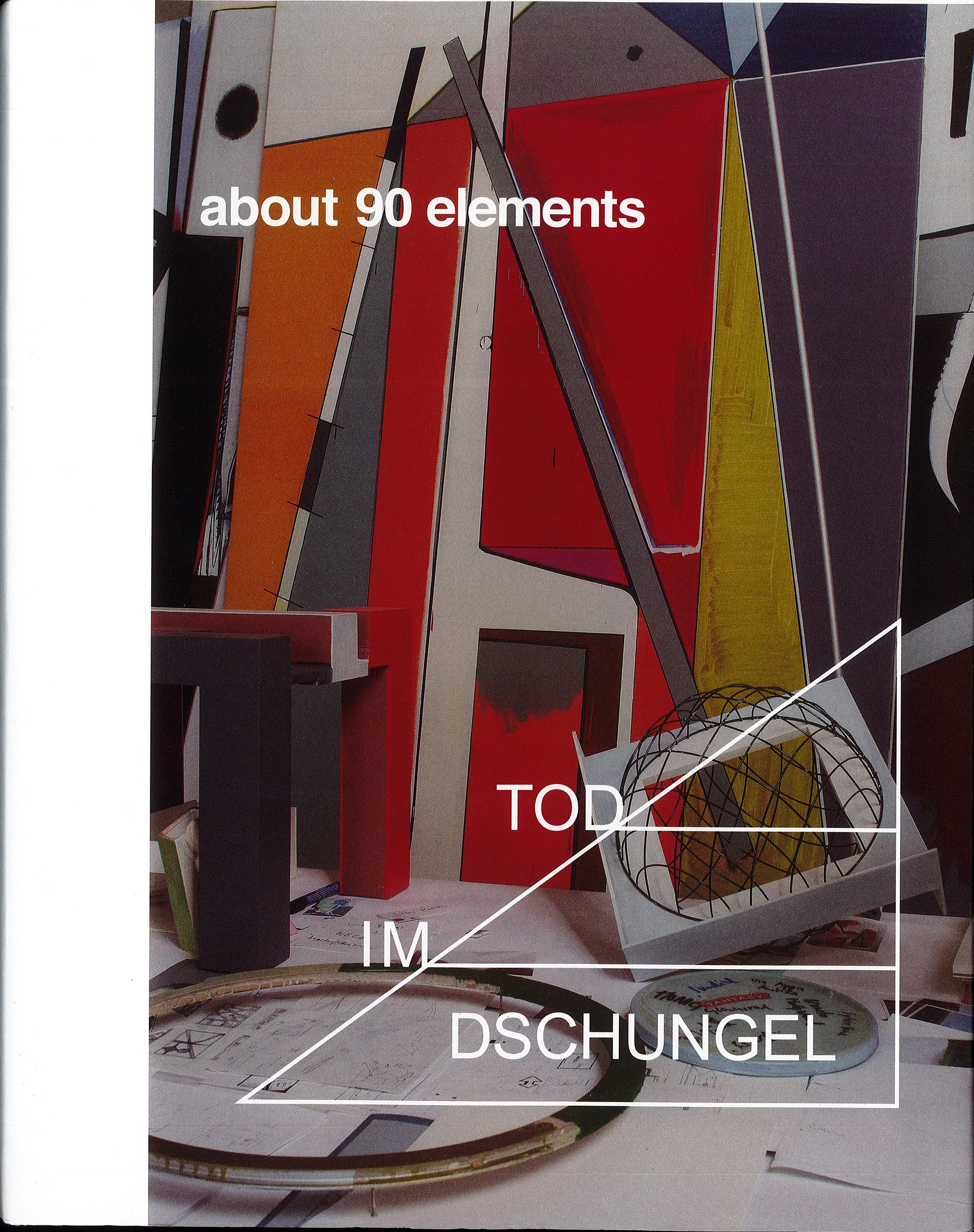 about 90 elements / TOD IM DSCHUNGEL, Thomas Scheibitz